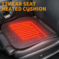 Universal 12V Heated Car Seat Cover Cushion Heater Warmer Heat Winter Pad Black