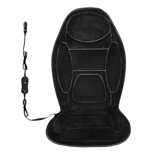 Universal Car Heated Seat Cover Warmer Pad 12V Winter Warming Cushion Suede